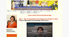 Desktop Screenshot of learntarotonline.com